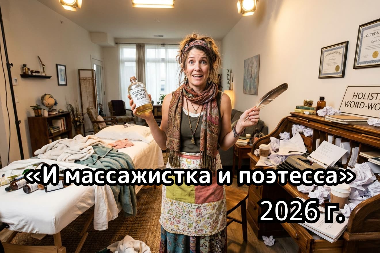Обложка трека «И массажистка и поэтесса»