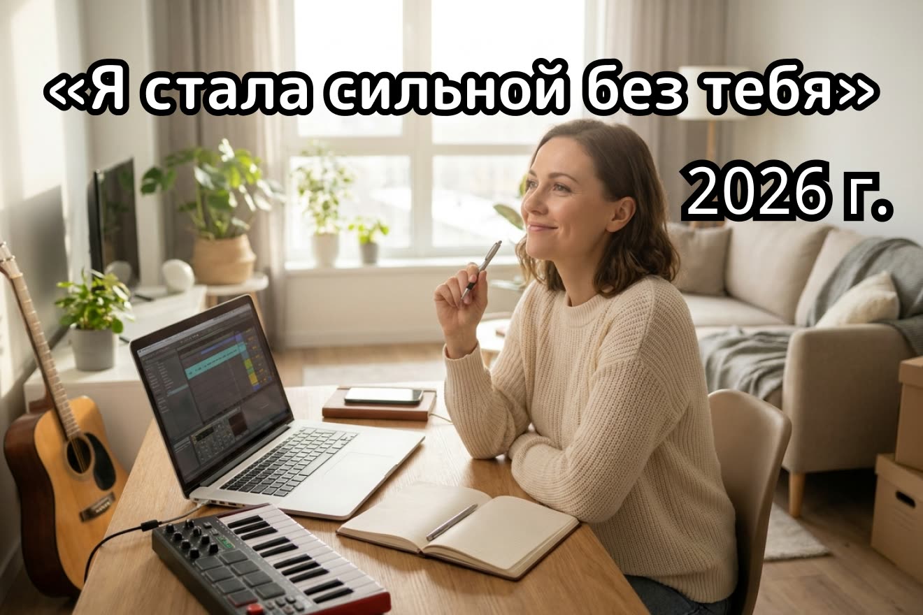Обложка трека «Я стала сильной без тебя»